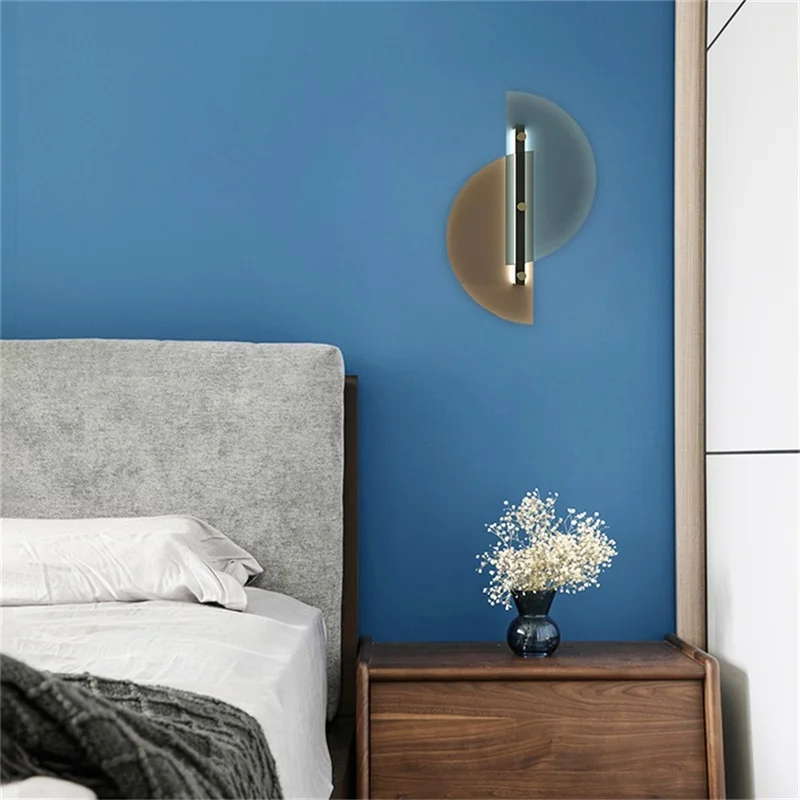 Настенные бра AOSONG для помещений, легкие лампы в стиле постмодерн, Декоративное приспособление для дома, гостиной