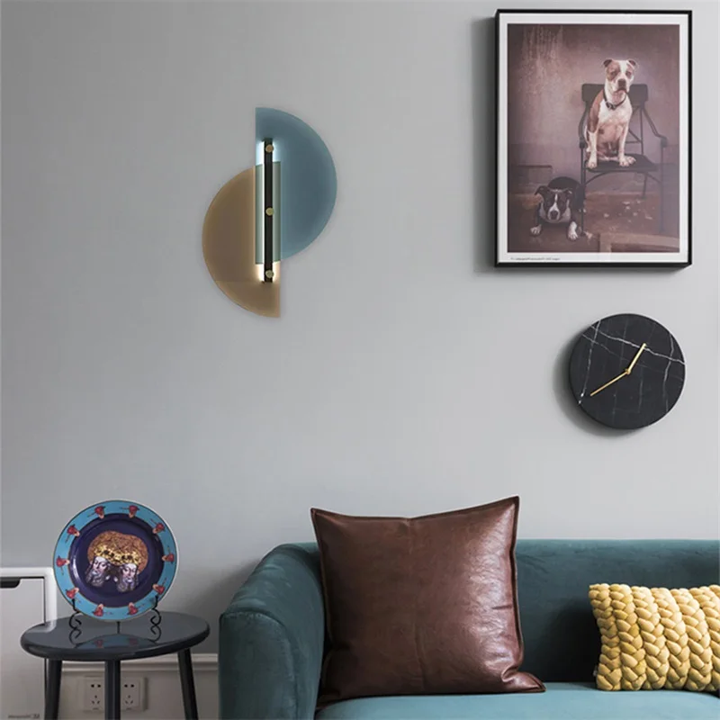 Настенные бра AOSONG для помещений, легкие лампы в стиле постмодерн, Декоративное приспособление для дома, гостиной