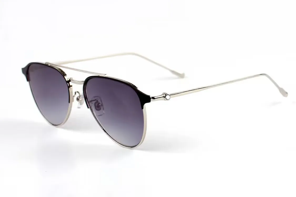 2023 Брендовые мужские и женские солнцезащитные очки в стиле ретро MB0190 Aviator, великолепные модные солнцезащитные очки с защитой от ультрафиолета