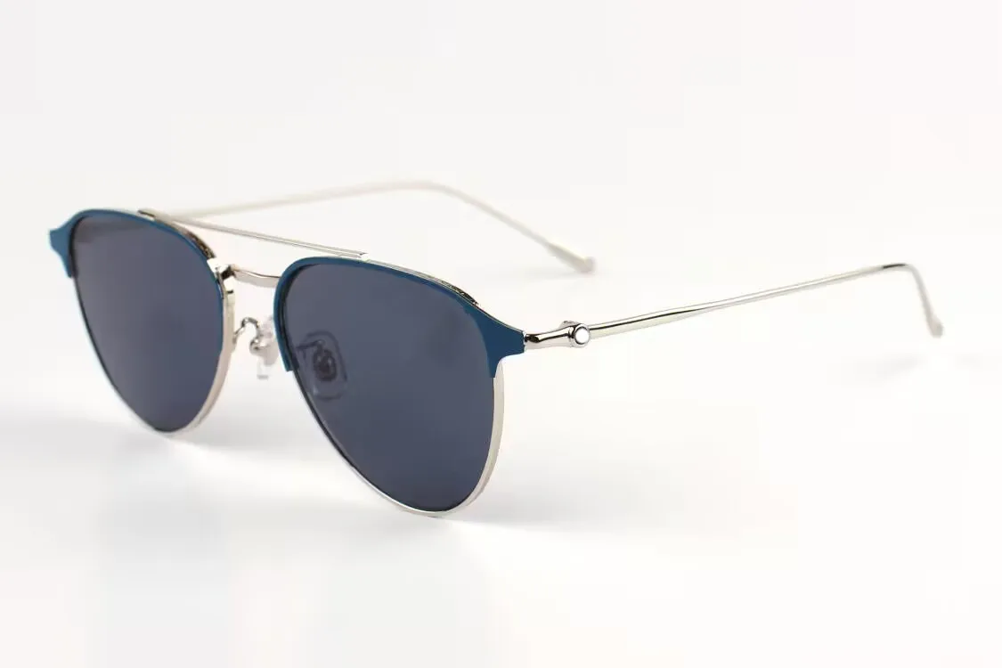 2023 Брендовые мужские и женские солнцезащитные очки в стиле ретро MB0190 Aviator, великолепные модные солнцезащитные очки с защитой от ультрафиолета
