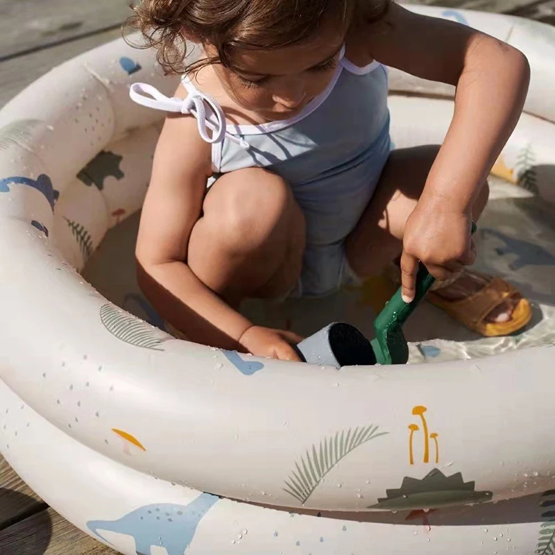 Детский надувной бассейн, Детский бассейн из ПВХ, Надувная водная игра для малышей, бассейн с мячом, Детский гребной центр