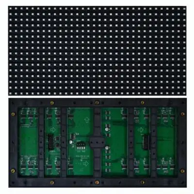 MBI IC дешевый наружный p10 smd rgb светодиодный модуль 16x32 160 мм x 320 мм 1/4 сканирования, шаг пикселя 10 мм hub75 полноцветный светодиодный матричный модуль